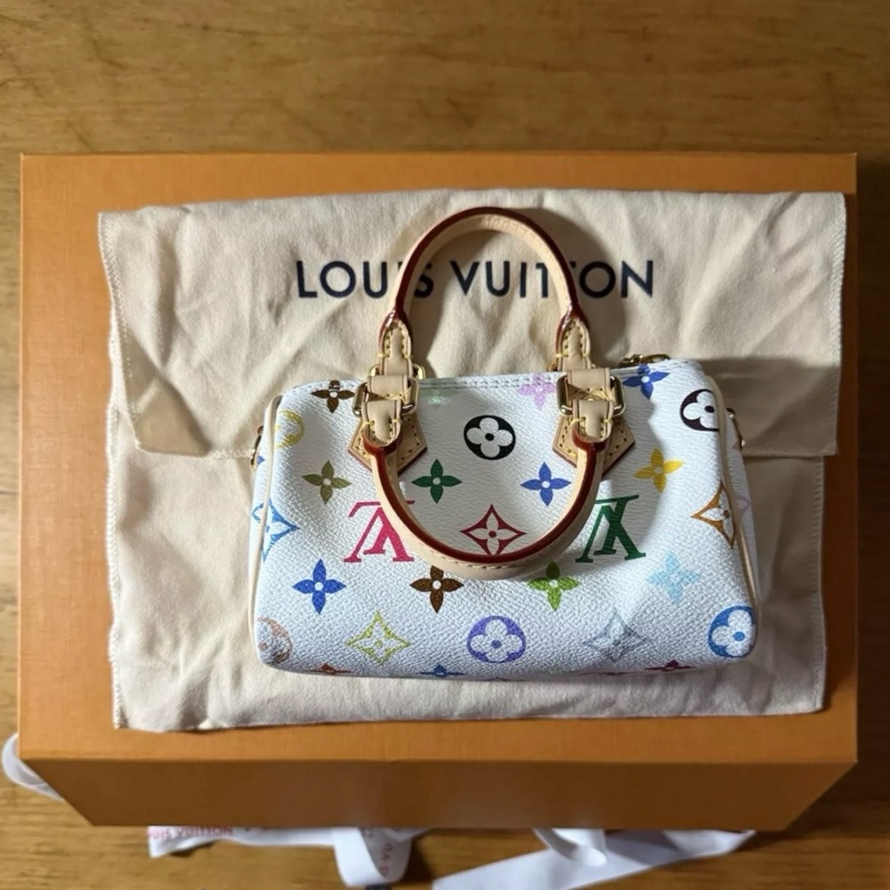 Louis Vuitton Takashi Murakami Nano Speedy - Picture 5 of 5